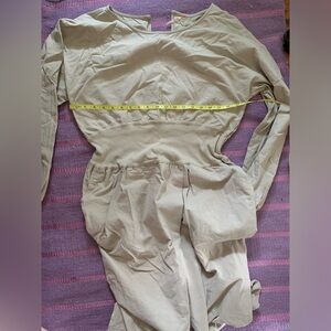 Free people L long sleeve jumpsuit.  Sonika.